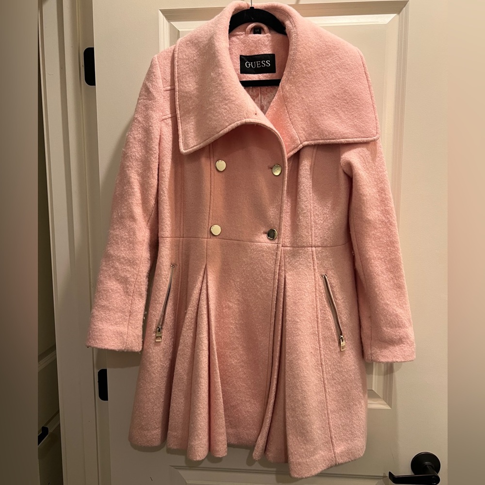 Beautiful pale pink winter coat